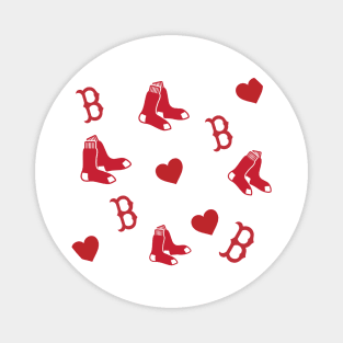 Boston Red Sox all over print Magnet